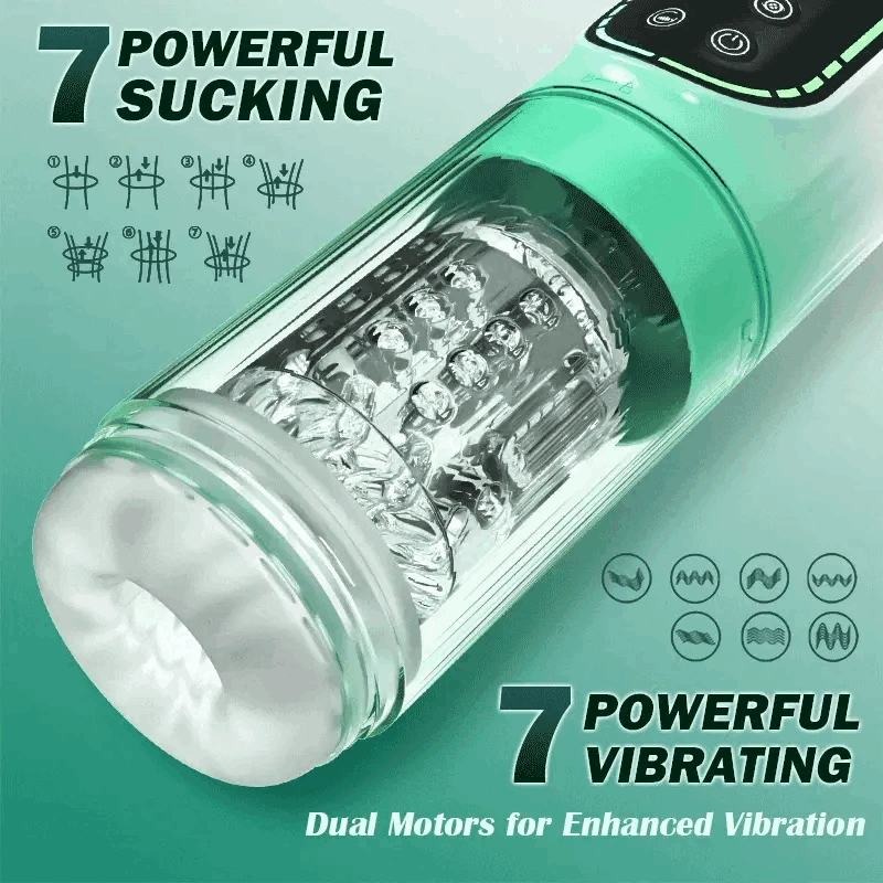 Heaven - 5 In 1 Function Automatic Male Masturbator & Suction Penis Pump
