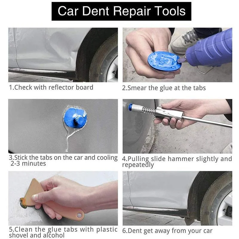 Auto Body Paintless Dent Repair Tools