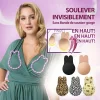 Cache-tétons Couverture Invisible Silicone Pasties Soutien-gorge adhésif Sans bretelles 