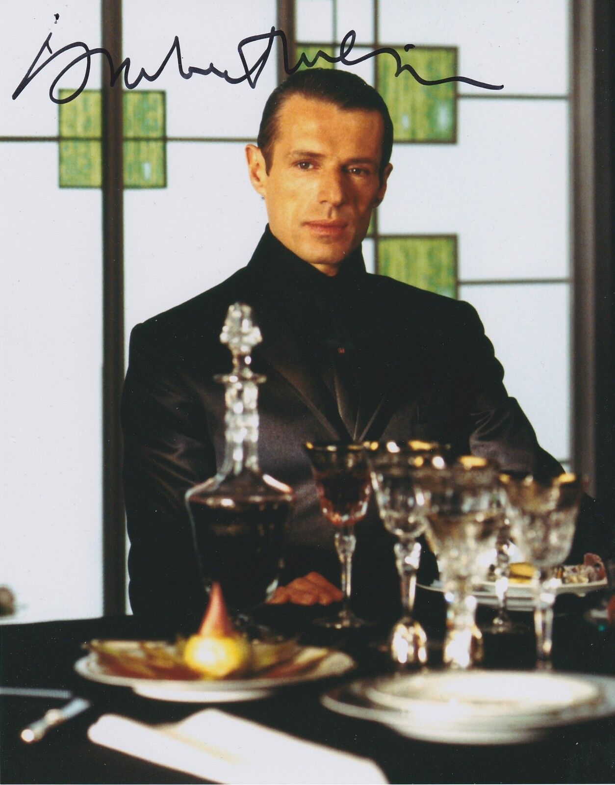 Lambert Wilson Signed The Matrix Reloaded 10x8 Photo Poster painting AFTAL