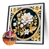 Fleur-Peinture diamant en forme sp&eacute;ciale-30*30cm