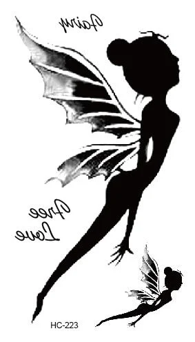 Chinese Letter Words Temporary Tattoos Body Art Waterproof Men Women Fashion Hand Fake Tattoo Sticker tatuajes temporales