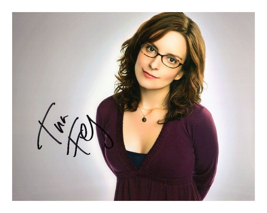 TINA FEY AUTOGRAPHED SIGNED A4 PP POSTER Photo Poster painting PRINT 9