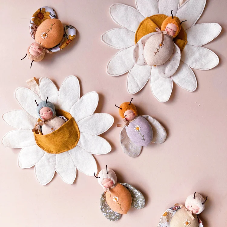 DIY Adorable Flying Bug Template Set - With Instructions