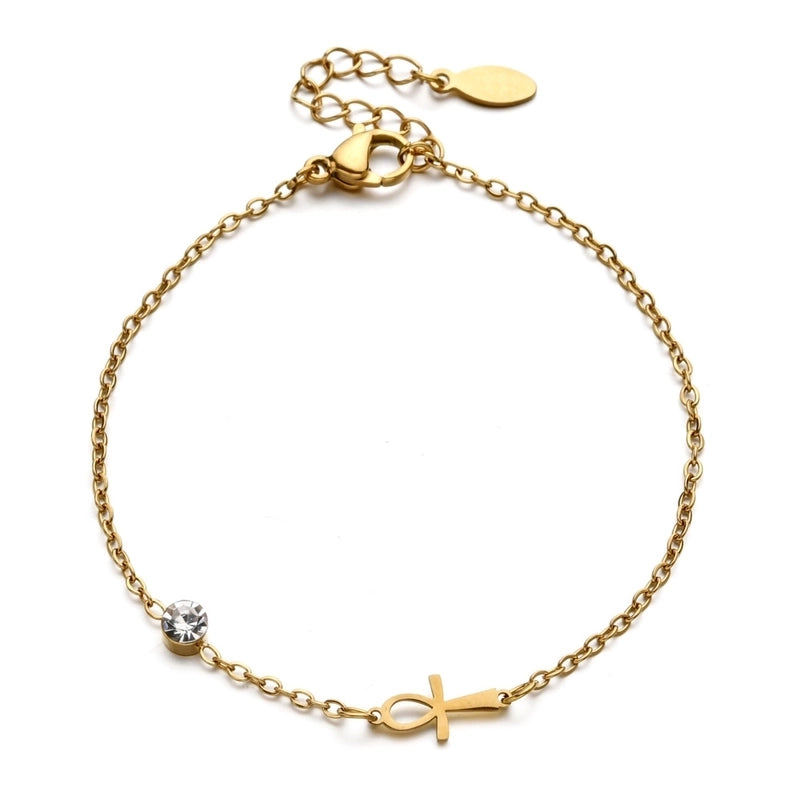 Basic Minimalist Classic Style Letter Hot Air Balloon Heart Shape 304 Stainless Steel Bracelets In Bulk