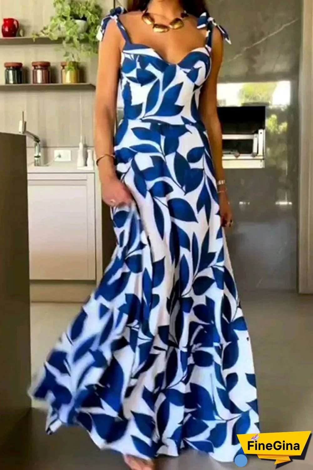Elegant Floral A Line Dresses