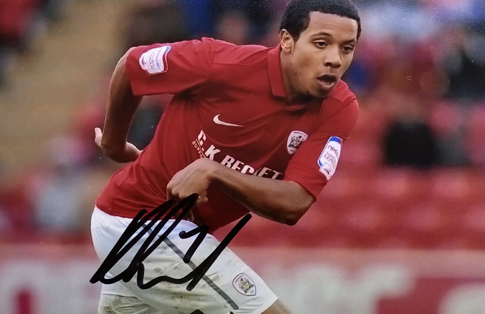 Korey Smith Genuine Hand Signed Barnsley 6X4 Photo Poster painting