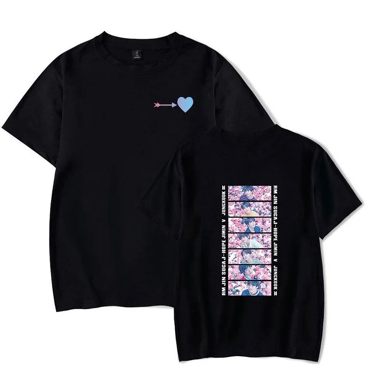 BTS Love Yourself Tour Heart T-shirt