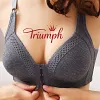 Triumph - 【M-7XL】Triumph -Novo suti&atilde; feminino sexy 2023 Roupa &iacute;ntima de algod&atilde;o confort&aacute;vel e sem costura sem costura