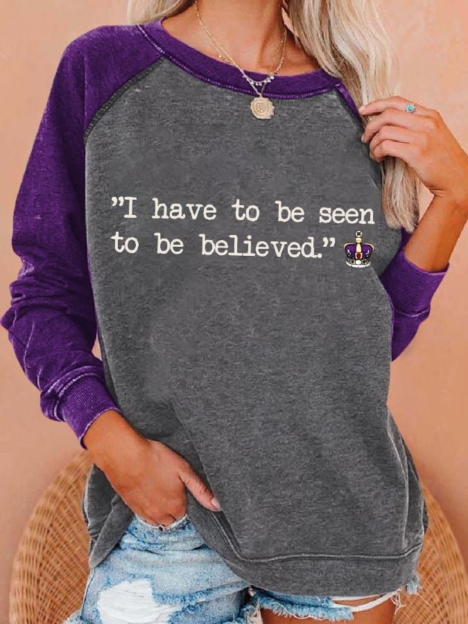 Fashionable Print Long Sleeve Sweatshirt