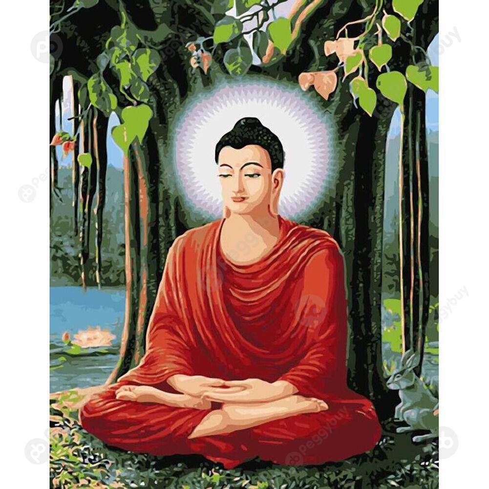 

40*50CM Paint By Numbers-Buddhism, 501 Original