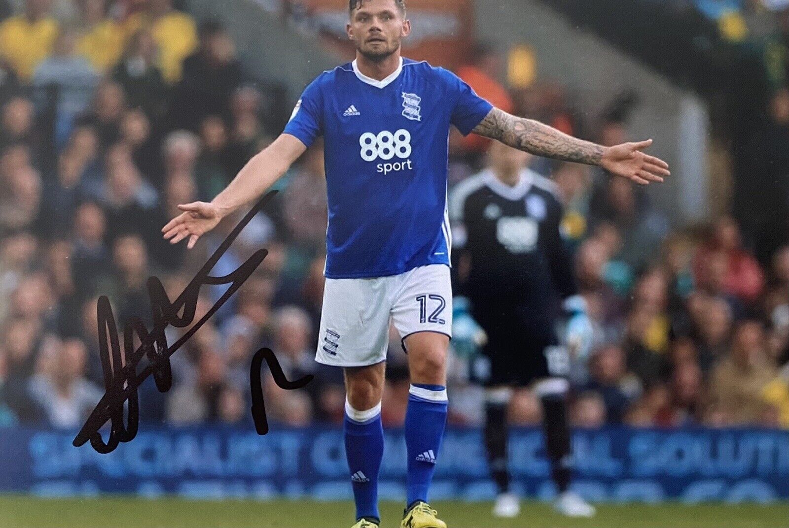 Harlee Dean Genuine Hand Signed Birmingham City 6X4 Photo Poster painting