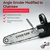 Chainsaw Converter Set Easy Assembly for Courtyard Tree Branch Wood Cutting