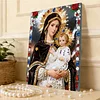 Framed Diamond Painting - Special Shaped - Our Lady (30x40cm)