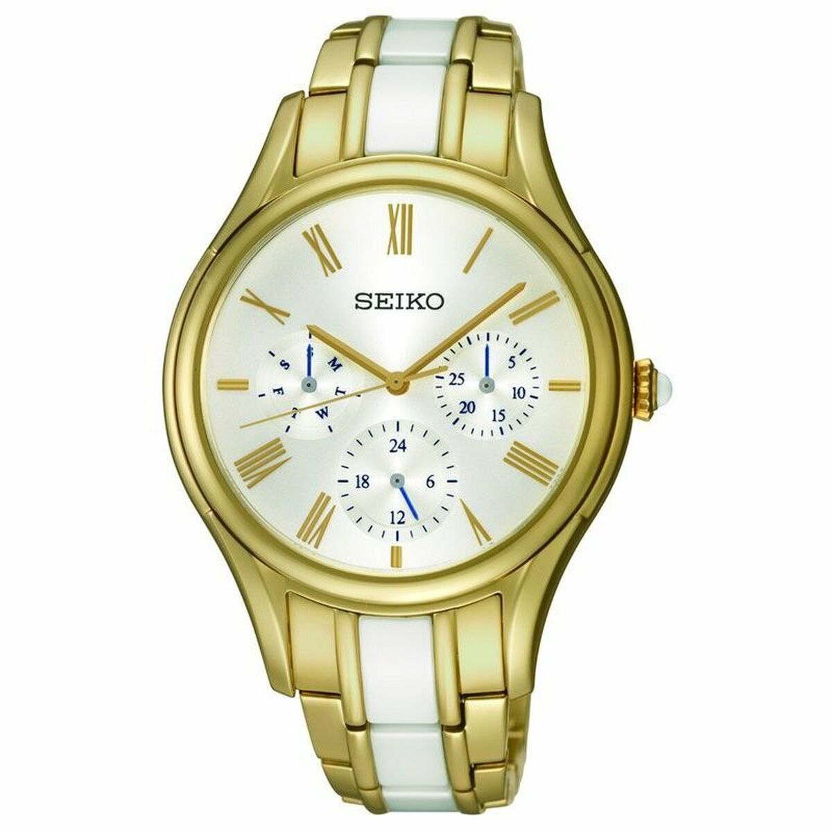 Men's Watch Seiko SKY718P1 (&Oslash; 35 mm)