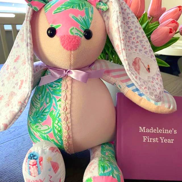 Sewing Memory Bunny Template Set - With Instructions