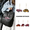 5pcs Cars-DIY Creative Diamond Keychain