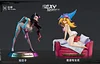 1/4 & 1/6 Scale Sexy Series Dark Magician Girl - Duel Monsters/ Yu-Gi-Oh! Resin Statue - HuanYing Studios