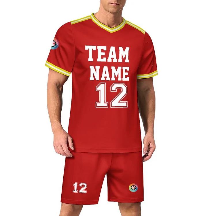 Personalized Design Men's   Football Suit SetFull Print