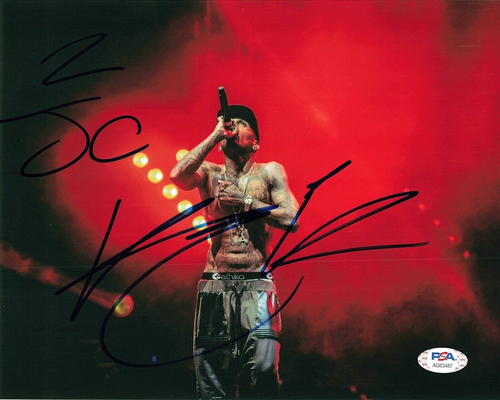 Kid Ink signed 8x10 Photo Poster painting PSA/DNA Autographed