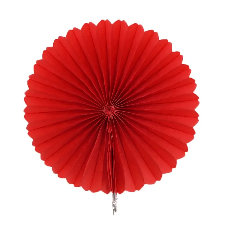 Decorative Wedding Party Paper Crafts 4 -12 Paper Fans DIY Hanging Tissue Paper Flower for Wedding Birthday Party Festival