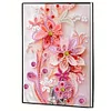 DIY Flowers A5 Special Shaped 50 Pages Diamond Painting Notebook