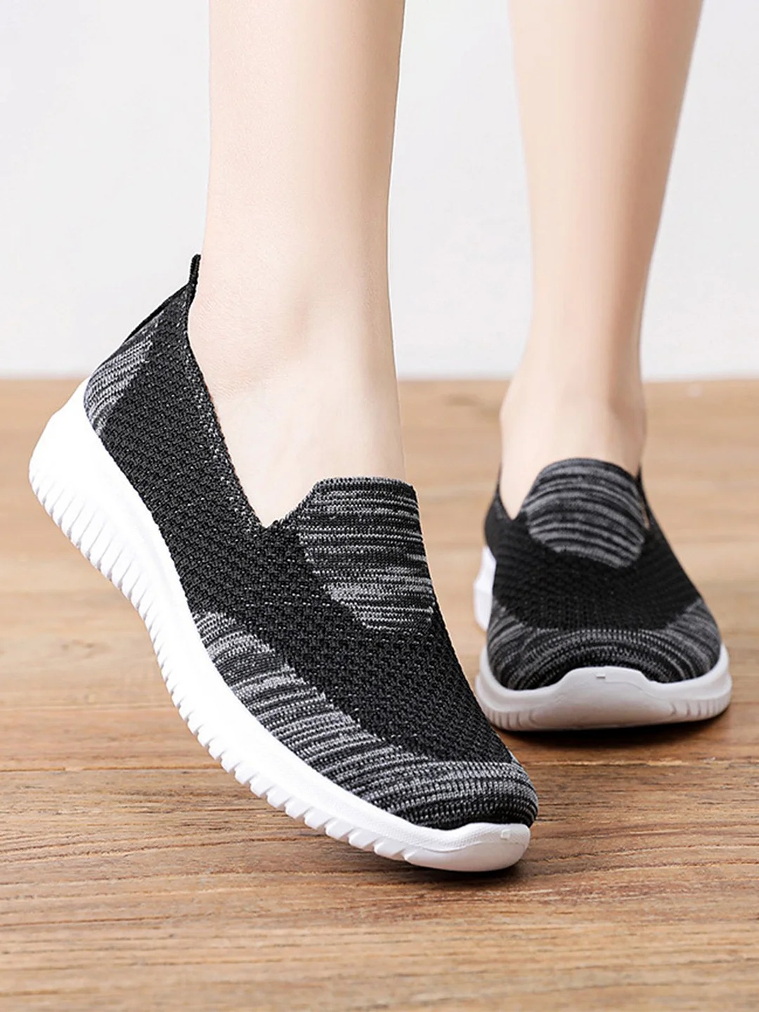 Lightweight Breathable Flyknit Mesh Casual Shoes Sneakers | EGEMISS