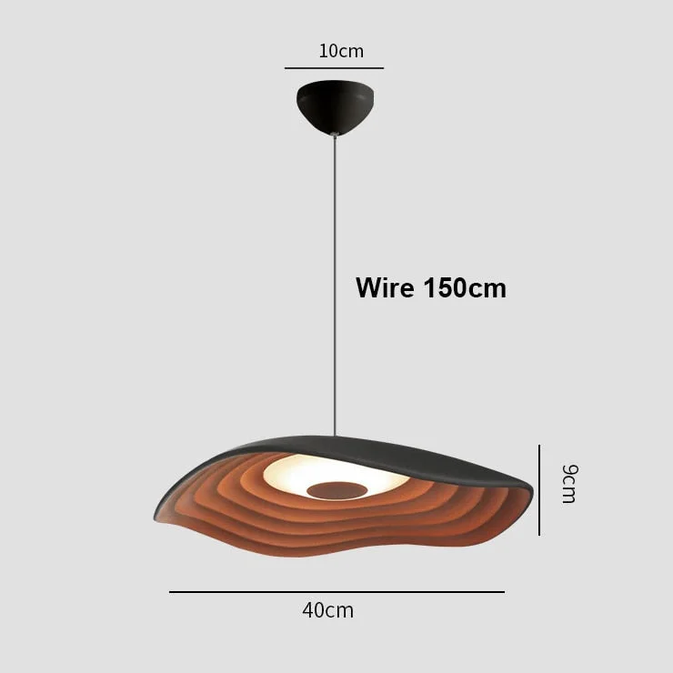Nordic Decor Lotus Leaf LED Pendant Lights Industrial Resin Coffee Store Table Decoration Chandelier kitchen Art Indoor Lighting