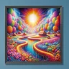 5D DIY Full Round Drill Diamond Painting Landscape Kit Home Decor Art 30x30cm