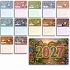2027 Goblins DIY Diamond Painting Calendar for Adults Wall Ornaments Diamonds Arts Dates 11.81x9.45 Inch Gem Painting Art Walls Date for Home Business Office Planning Decor