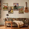 4PCS Cowgirl - Vintage Metal Signs Set - 20*30cm - Western