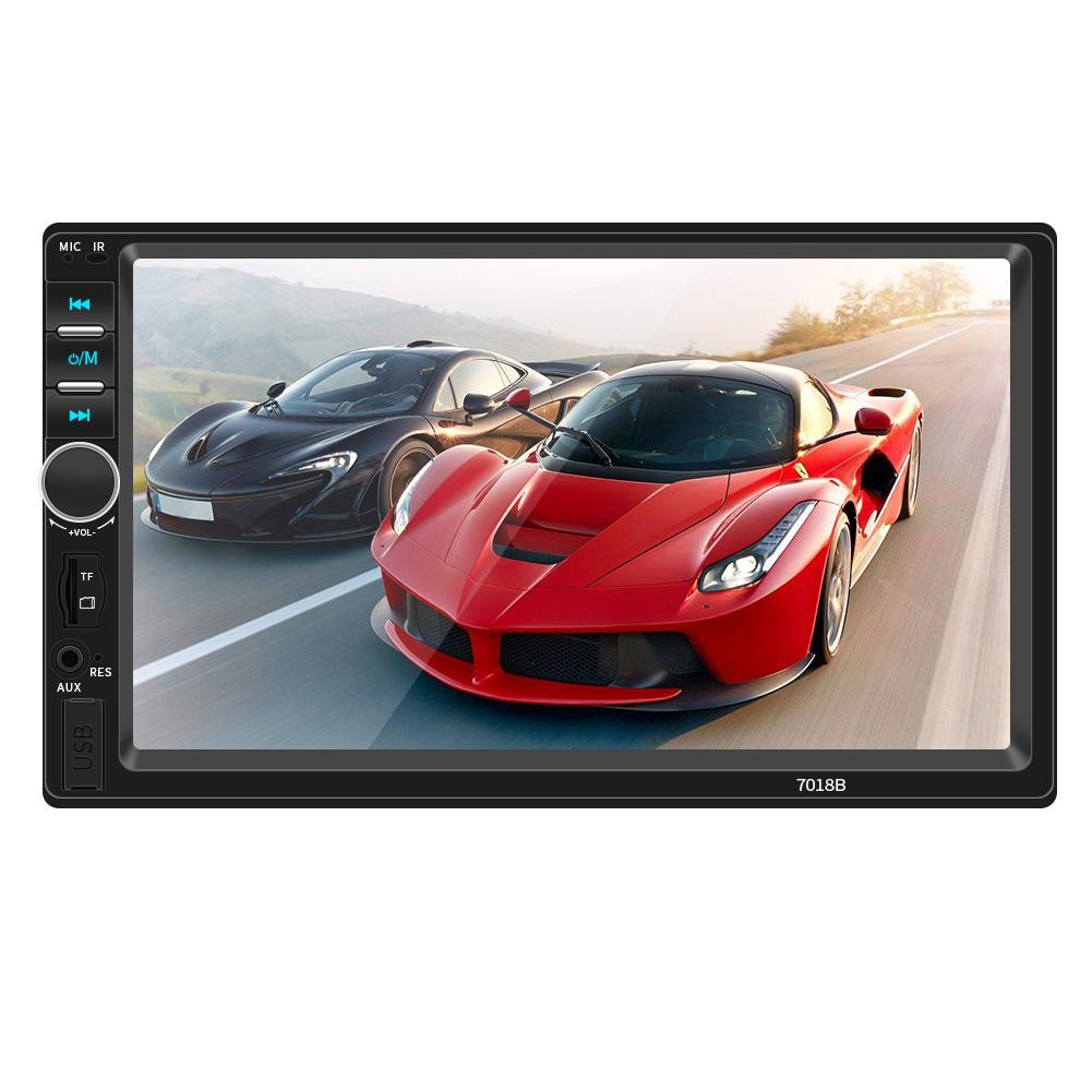 

7018B Bluetooth-compatible Car Stereo 7 inch Touch Screen FM Radio In Dash Receiver, With tape control, 501 Original