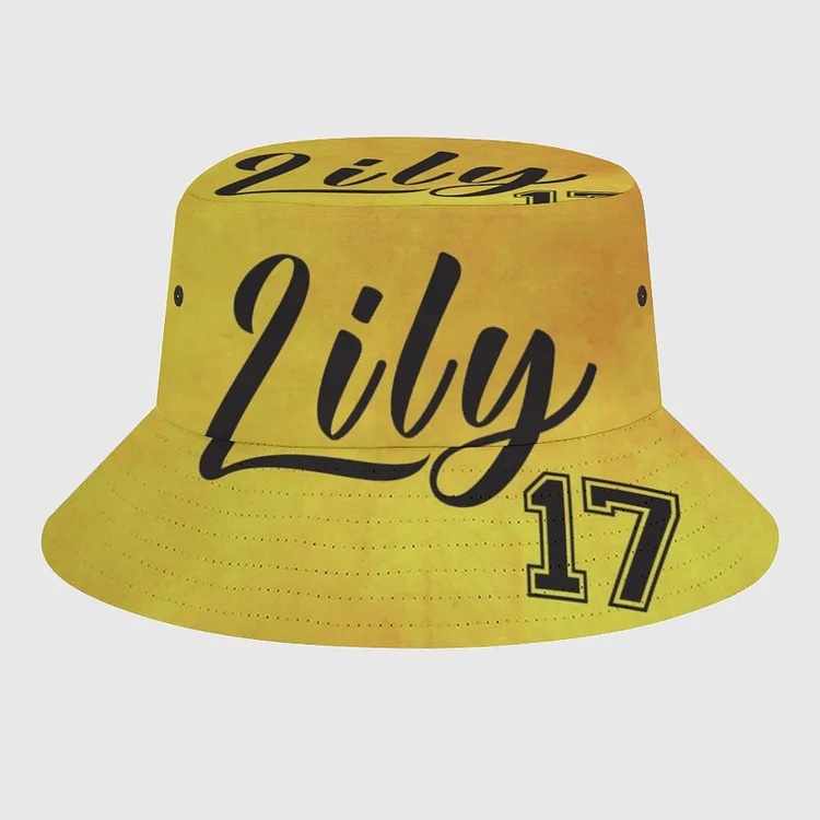 Personalized Softball Visor Bucket Hat|H26