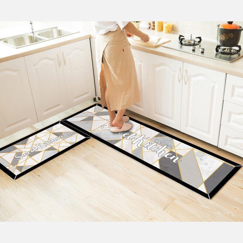 Kitchen Printed Non-Slip Carpet