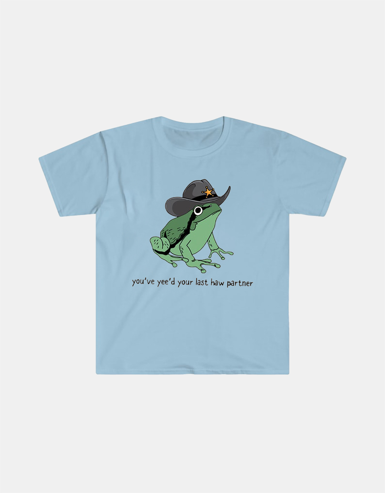 You Just Yee'd Your Last Haw Shirt. Cowboy Frog Meme T-shirt / TECHWEAR CLUB / Techwear