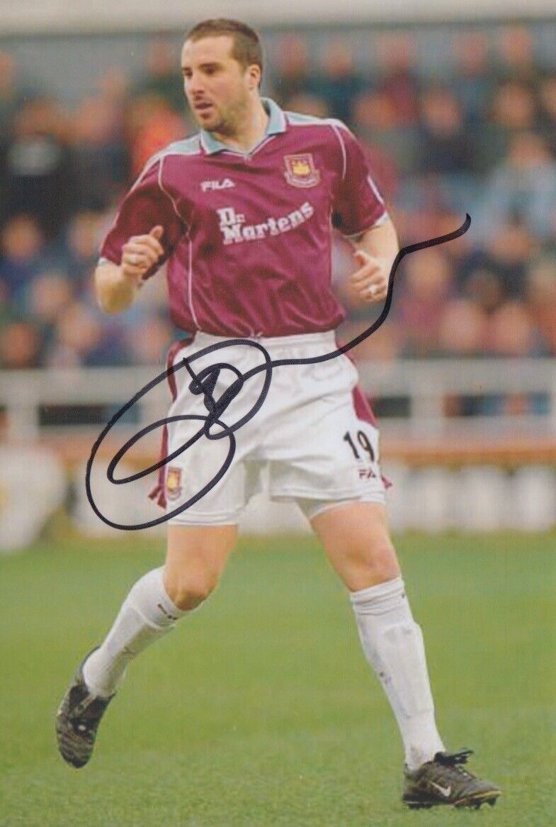 IAN PEARCE HAND SIGNED 6X4 Photo Poster painting WEST HAM UNITED FOOTBALL AUTOGRAPH 5