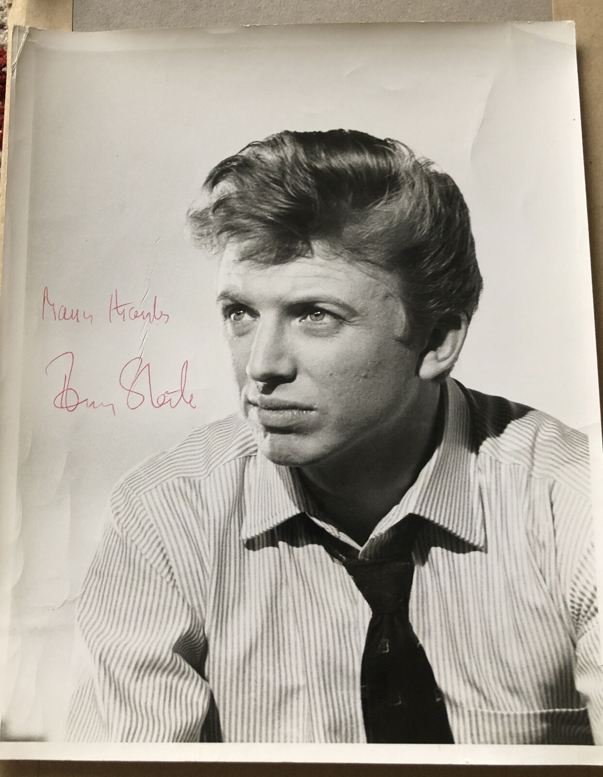 Tommy Steele - Signed Photo Poster painting 50's Rockabilly Rock N Roll Autograph