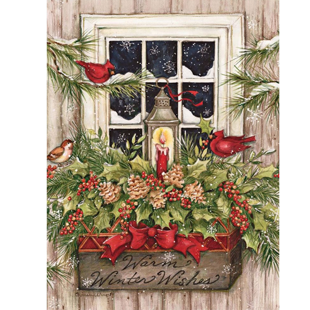 

Bird Home - Round Drill Diamond Painting - 30*40CM, 501 Original