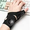 Rotary Adjustable Thumb Wristband Breathable Rotating Adjust Thumb Wrist Guard Non-Slip Tendon Sheath Wrist Protection Cover Men & Women Fitness Exercise Gloves