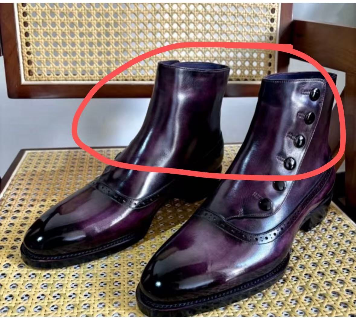 Personalized Products Order-Leather Oxford Shoes DANRRIO.COM DANRRIO