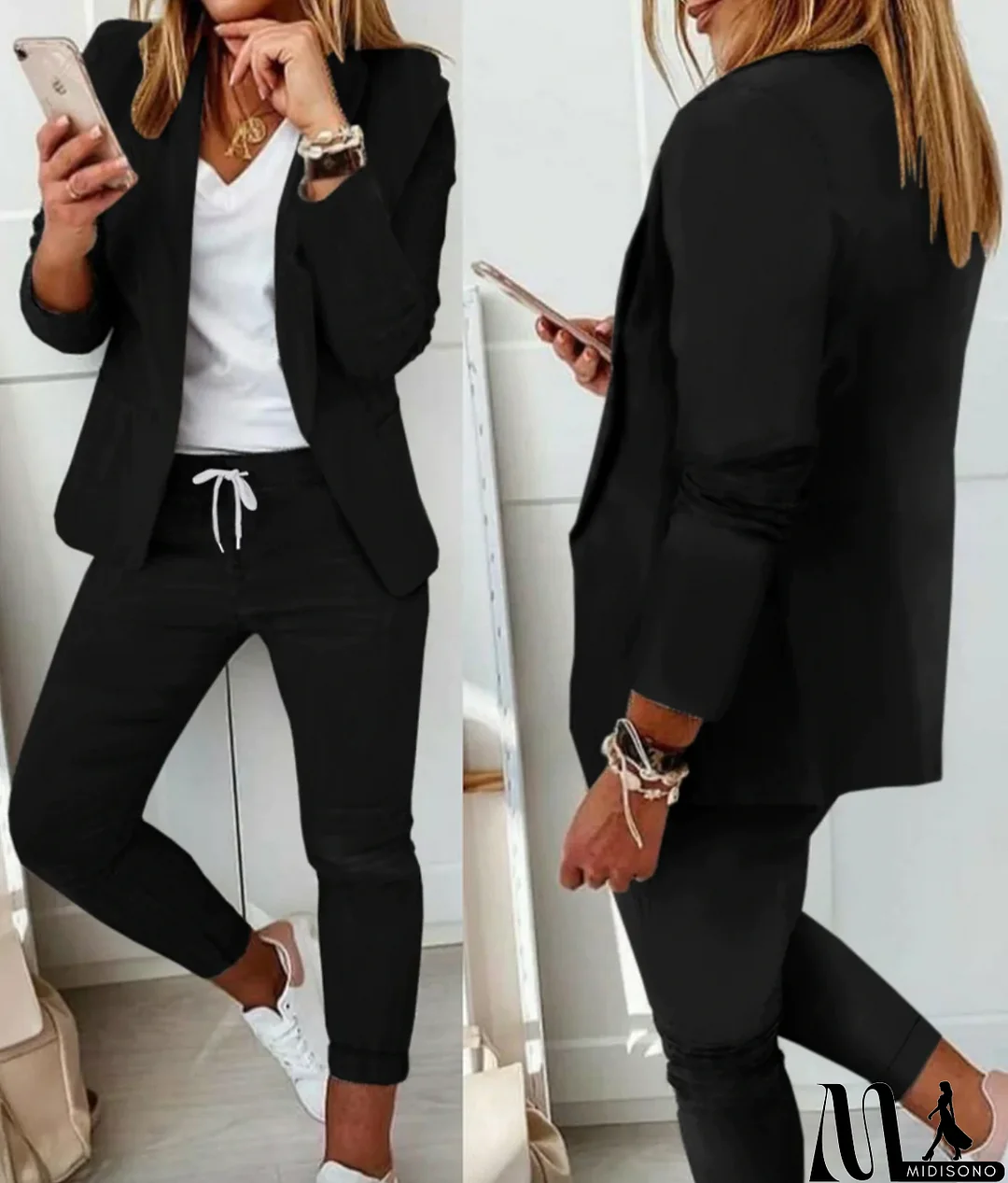 MidiSono - Casual and Comfortable winter Set