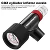 Bicycle Quick Inflatable Head Lightweight CO2 Gas Pump Head for Tire Repair Tool