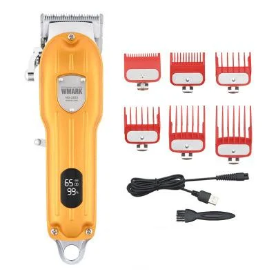 3-Color Full Metal Body Hair Clipper With LCD Display