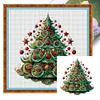 Christmas Tree - 11CT Stamped Cross Stitch 50*50cm/19.69*19.69in