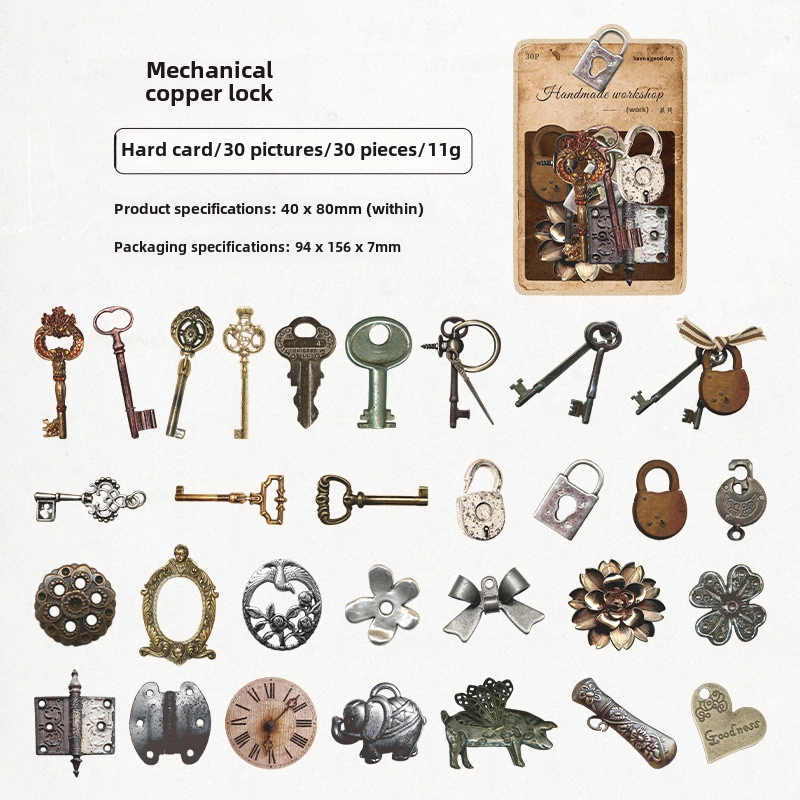 Beautiful Day Hollow Hard Card Handmade Workshop Series Retro Journal Material Decorative Collage Base 4