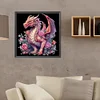 Diamond Painting-DIY Full Round Drill Occidental Dragon(40x40cm)