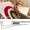 DIY Cross Stitch Frame Handheld Craft Sewing Hoop Auxiliary Accessory for Sewing