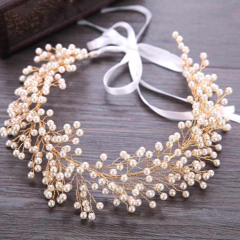 Pearl Headband Hair | IFYHOME