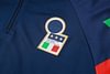 Joyfball 2024/2025 Italy Half-Pull Training Suit Royal Blue Soccer Shirt