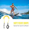 3 Meter/10 Feet Coiled Leash Stand Up Paddle Board Surfboard Leash Leg Rope